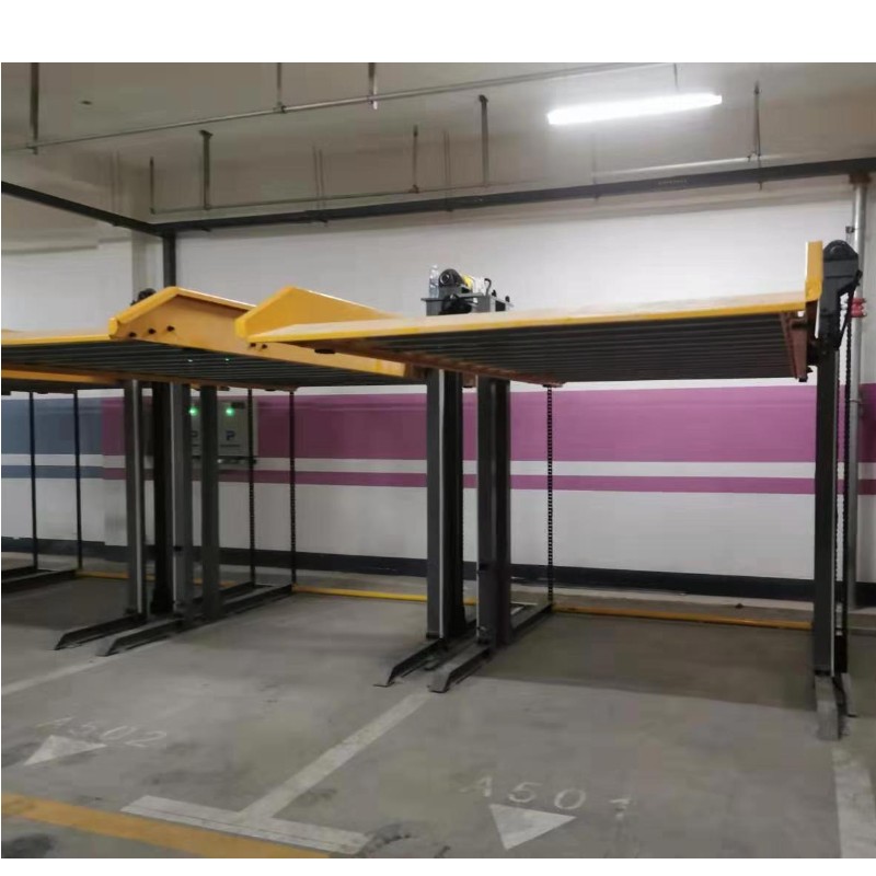 Zwei Ebenen Autolift Automatischer Parklift