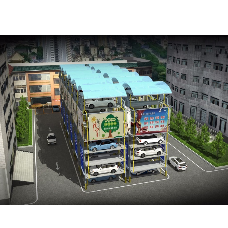 China Carousel Smart Parkausrüstung Gebäude außerhalb vertikaler Zirkulation Rotary Parksystem Hersteller